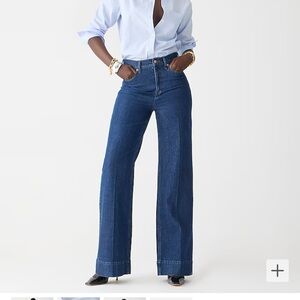 JCrew Denim Trouser in Fiorellas wash